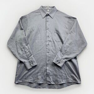 Geoffrey Beene Wrinkle Free Regular Fit Button Down Dress Shirt XL - 17 - 34/35